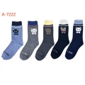 Custom-designed patterned children's socks