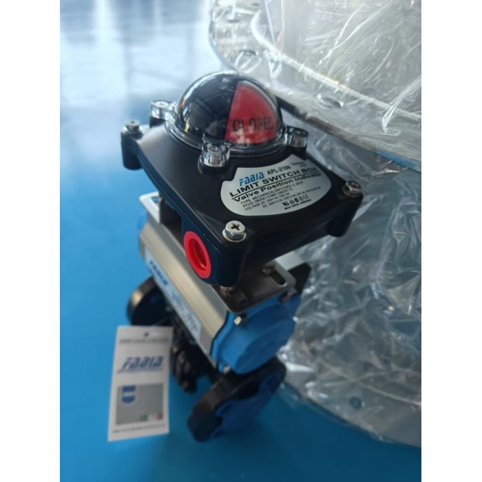 Van bi mặt bích khí nén