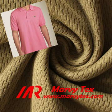 fabric for polo shirt 2016 new design men polo t shirt cheap wholesale eyelet fabric
