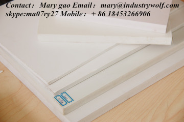 PVC Co-extruded Foam Board pvc rigid plate in China