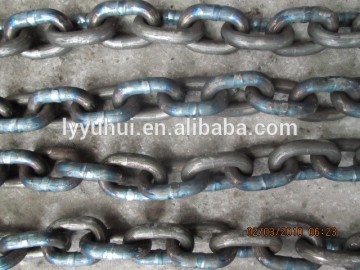 iron link chain,welded steel link chain without zinc plating