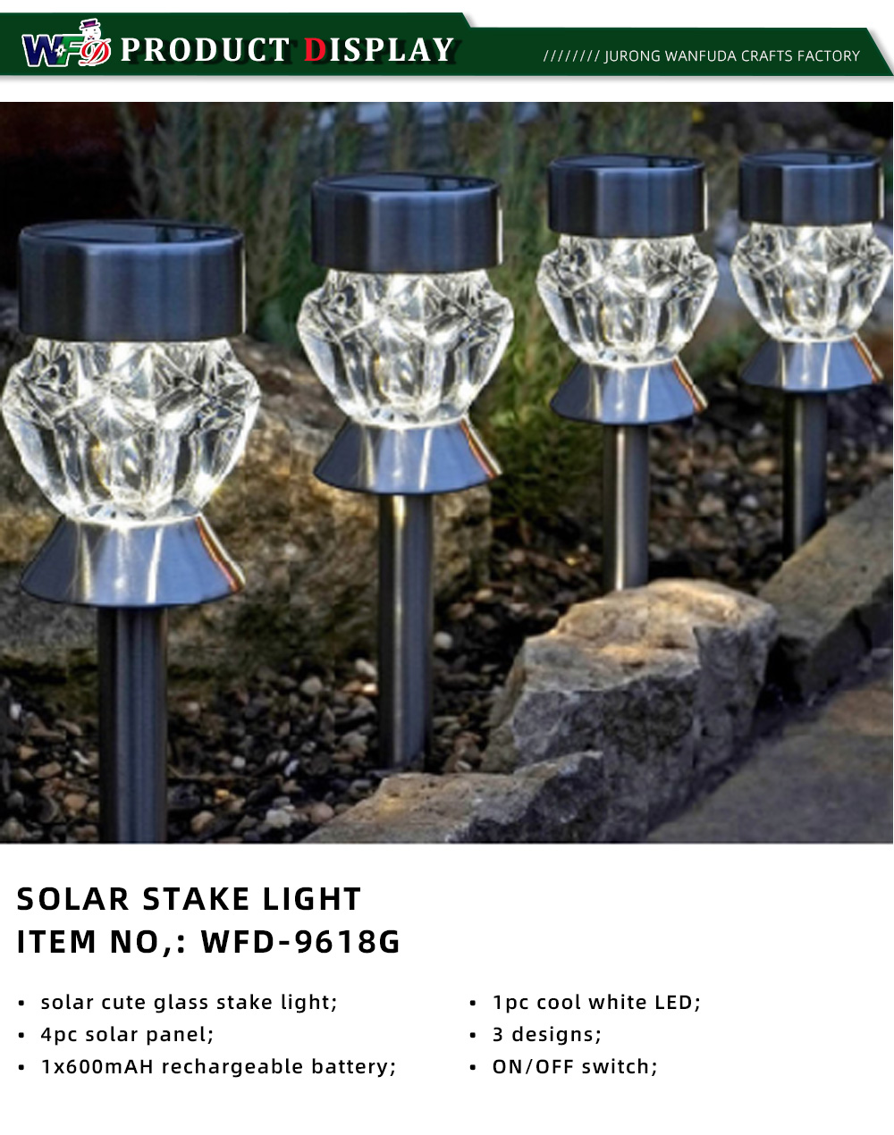 SOLAR LED STRING LIGHT 1-2-X