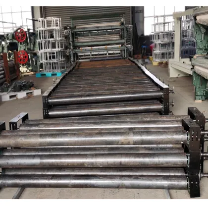 Karl Mayer Machine: Geogrid Fiberglass Mesh Fabric Production for Asphalting