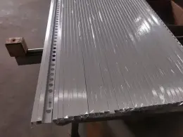 Anodized decoration materials tile trim