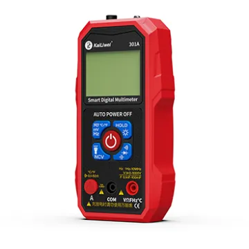 301 USB Rechargeable Smart NCV Voltmeter Ammeter Resistance Tester