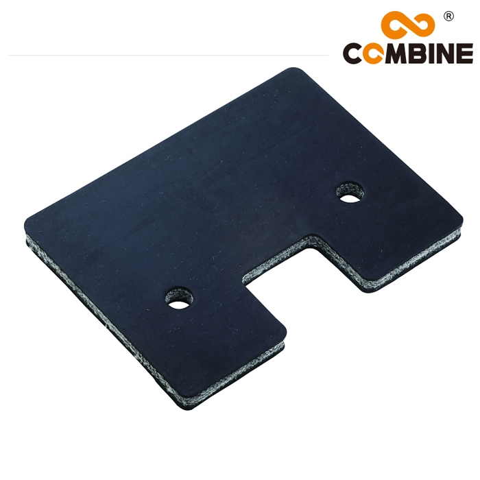 Z38508 Chain Conveyor Backing Steel Paddle Plate for Header of After-market combine harvester