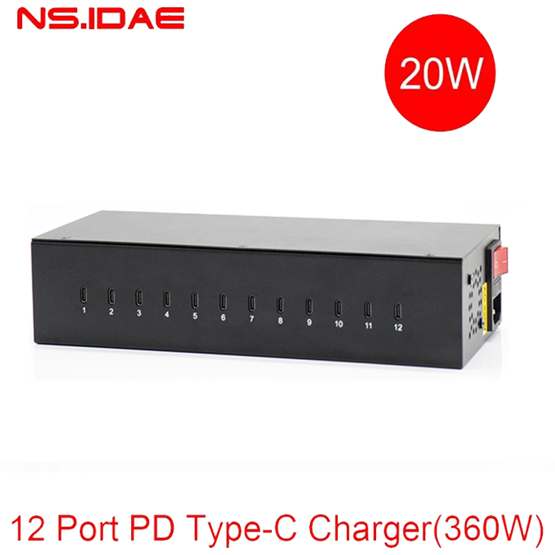 Custom type-c fast multi-port charger