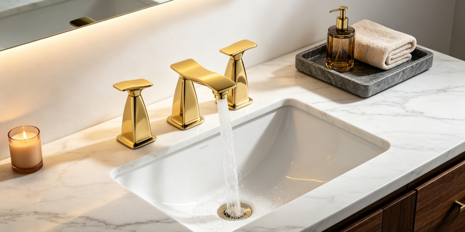 Deck Mount Basin Mixers
