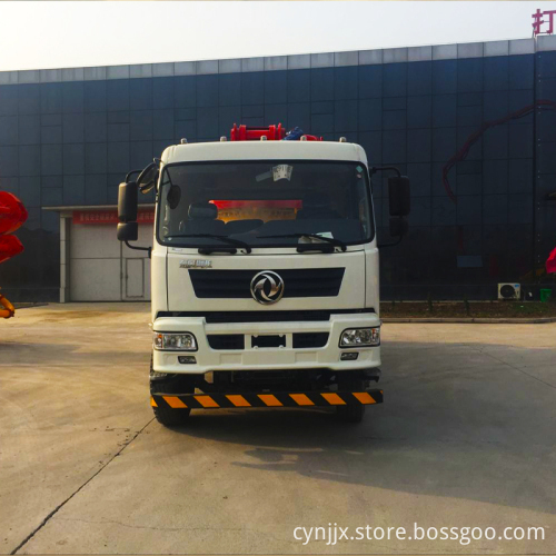 High Efficiency 33M Self-Loading Concrete Boom Pump with Mixer