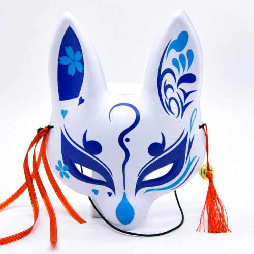 Máscara japonesa Kitsune Fox Cosplay
