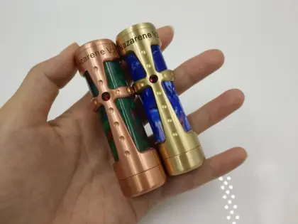 Innovative Mech mods brass copper vape