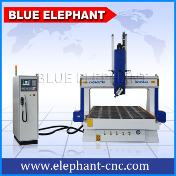CE standard 4 axis wood carving machine wood cnc router 1530 cnc router with 4th axis