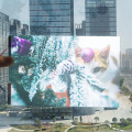 Indoor Rear Projection Screen Film Mall Advertising