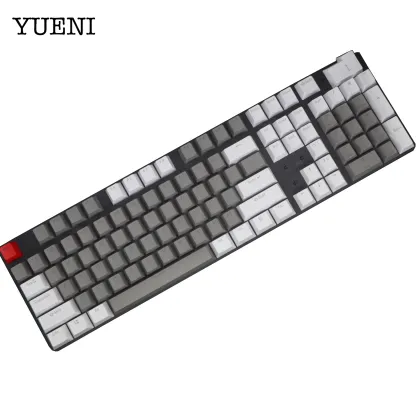 YN Shuangpin Color Keyboard - Custom 104-Key Wireless Game Keyboard for Computers
