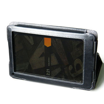PU Leather Case for Kindle Fire with Stand Function for Better Angle Viewing