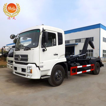 Made in China Municipal Environmental garbage truck with arm hook lifting mobile garbage box