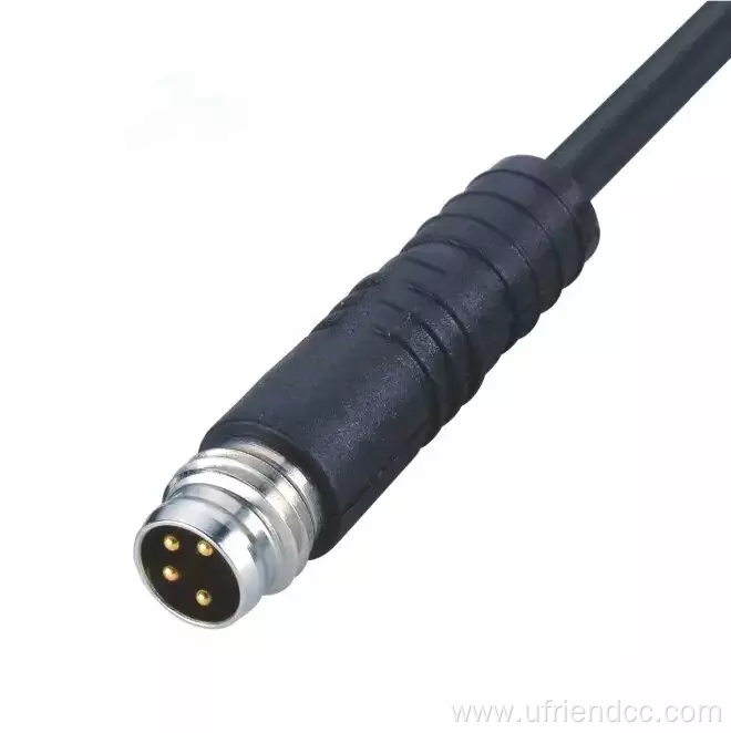 Sensor waterproof moulded cable buckle connector cable