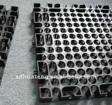 PP drainage cell board 300-500mm for vertical drainage used with geotextile