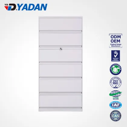 white lateral file cabinet with drawer living room cabinet designYD-E4