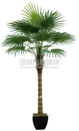 supply artificial fan palm tree,fan palm leaves