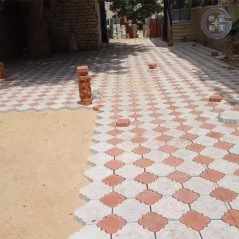 High‑Hardness Non‑Slip Interlocking Paving Tiles
