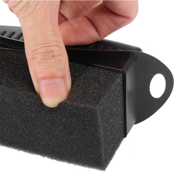 Tire Shine Applicator Pad with Lid - Car Wheel Shine Sponge for Polishing