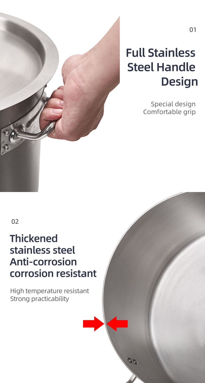 Stainless Steel Stock Pot