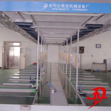 Endüstriyel Kullanıma Yönelik Gelişmiş Bantlı Konveyör Hattı