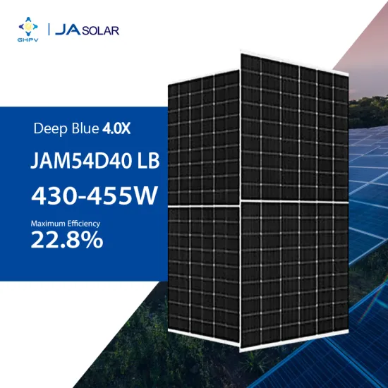 JA Solar Panels: European Warehouse Inventory - Offering Monocrystalline Models in 430W, 435W, 440W, 445W, 450W, and 455W for Solar Roof Systems