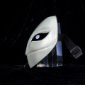Máscara de PVC branca para cosplay do jogo Night Watchman