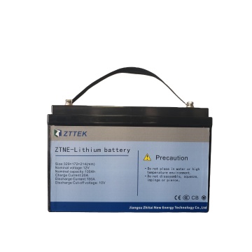 lithium ion oorun iyara batiri 8V 100