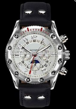 leather strap watch,Gents style watches 2012 fashion high-grade watch for men