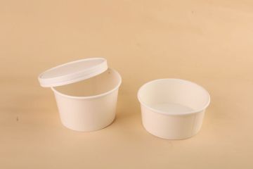 round shape paper bowl