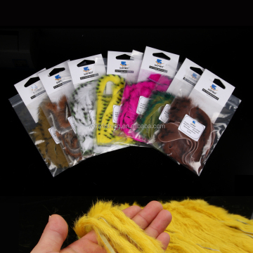 3mm Straight Cut Rabbit Fur Zonker Pelt for Trout Fishing Streamer Lure
