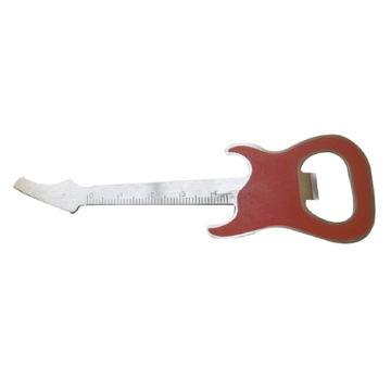 Stainless Steel Bottle Opener Guitar Shaped Metal