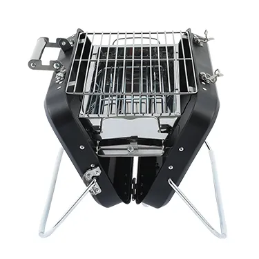 Wholesale Custom Logo Portable Suitcase Briefcase Folding Grill Stainless Steel Charcoal Bbq Grills For Outdoor Camping