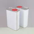 1L Rectangular Metal Tin Container Oil Tin Cata