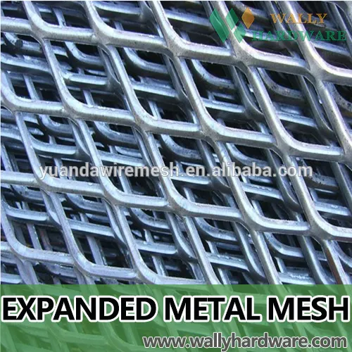 galvanized/painted/stainless steel/aluminium expanded wire mesh factory