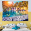 soft 3D door curtain decorative cloth tapestry