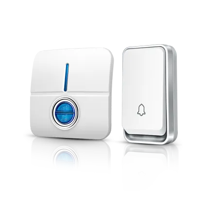 Ultra-Distance Kinetic Energy Remote Control Door Bell Flash Light Wireless Doorbell