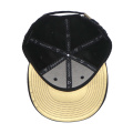 High Quality Printing Black Snapback Hats