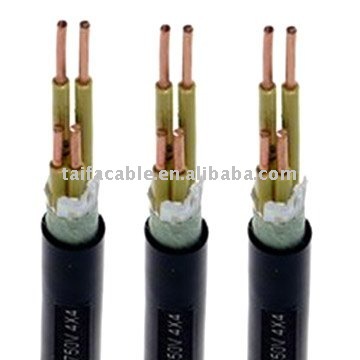 8.7/15KV Copper XLPE insulation Steel wire armoured PVC Power Cable