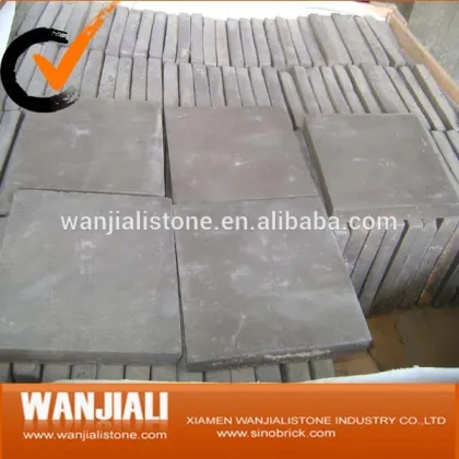 Rustic Black Terracotta Floor Tiles