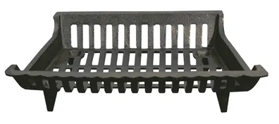 Cast Wrought Iron Fire Grates with Ember Catcher