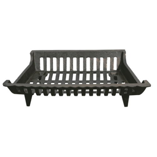 Cast Wrought Iron Fire Grates z Ember Catcherem