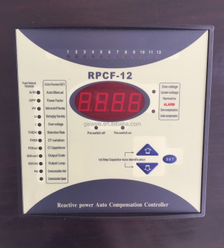 Beste Vertrieb RPCF-12-Serie: Advanced Reactive Power Auto Compensation Controller mit 6, 12 oder 16 Stufenanpassung anbietet