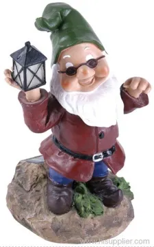Dwarf Solar Garden Lamps With Lantern 