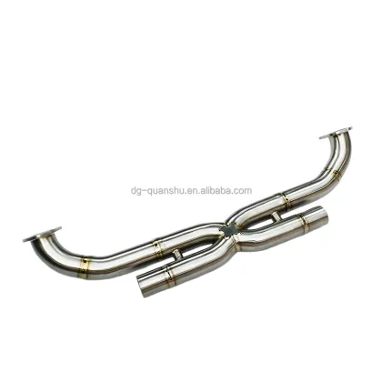Titanium Racing Xpipe Muffler Bypass for Porsche 997.2 Carrera 2009-2012 3.6L 3.8L