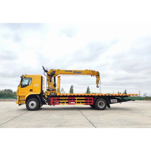 Dongfeng road recovery truck with crane