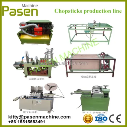 Factory Price Bamboo Chopstick Machinery | Wood Chopstick Making Machine Line